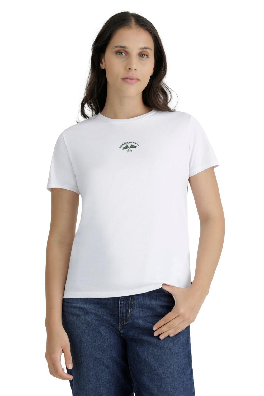 Polera Mujer Graphic Blanco Levis A6126-0053-4
