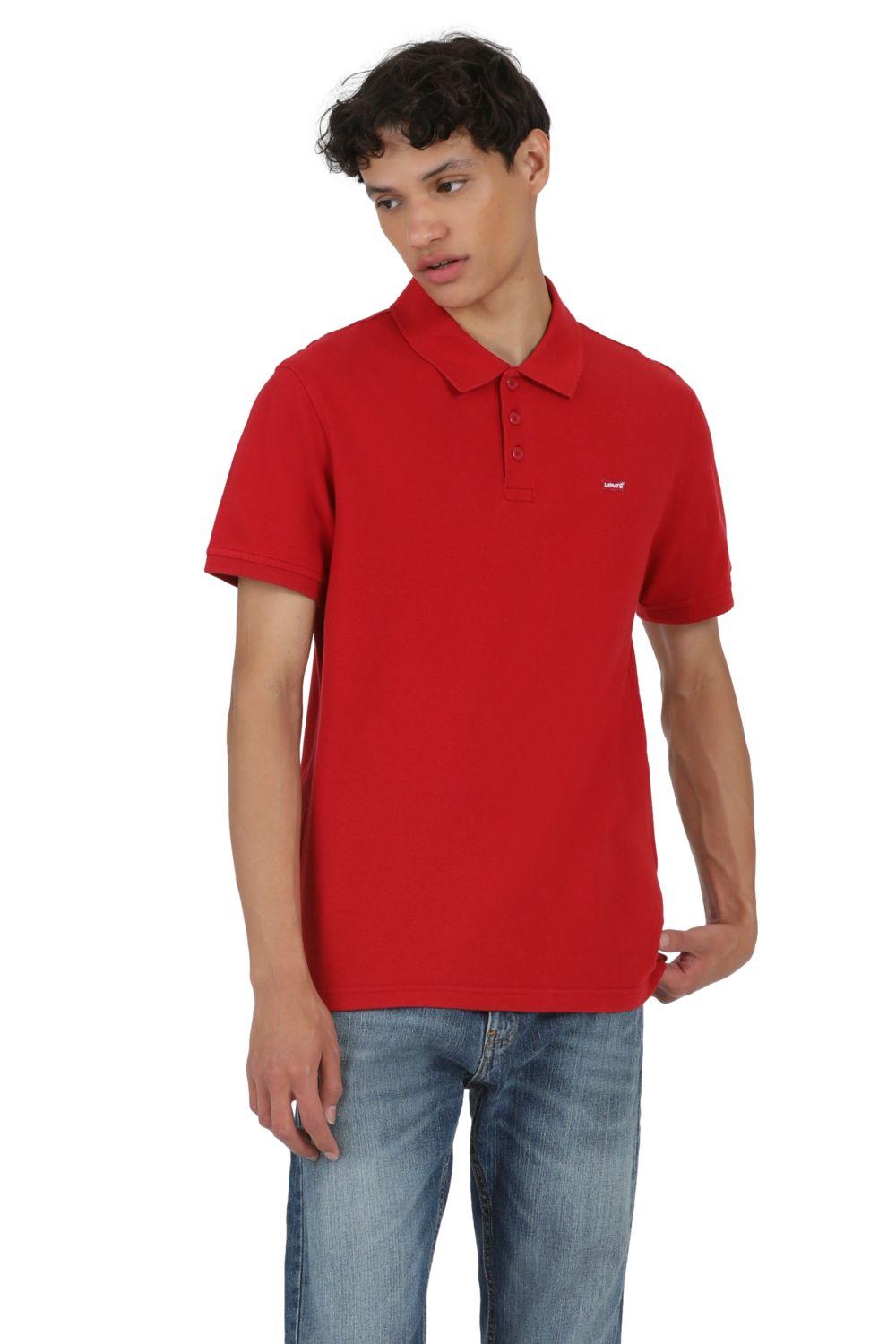 Polera Hombre Regular Fit Rojo Levis A0229-0003-0