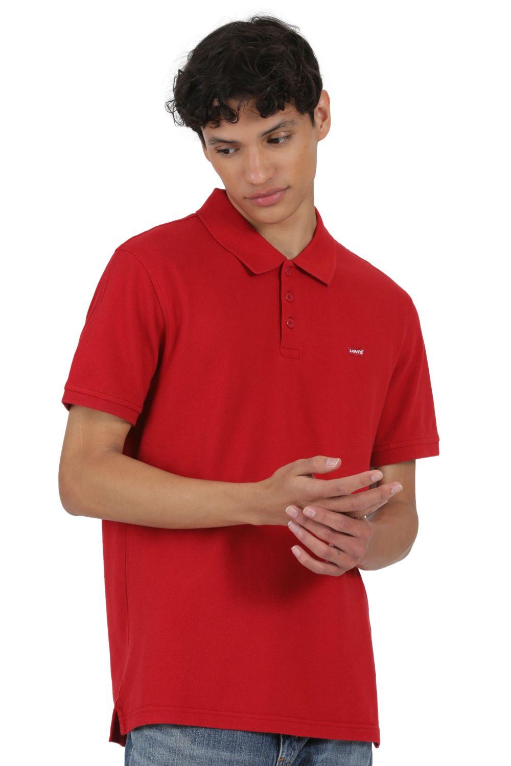 Polera Hombre Regular Fit Rojo Levis A0229-0003-4