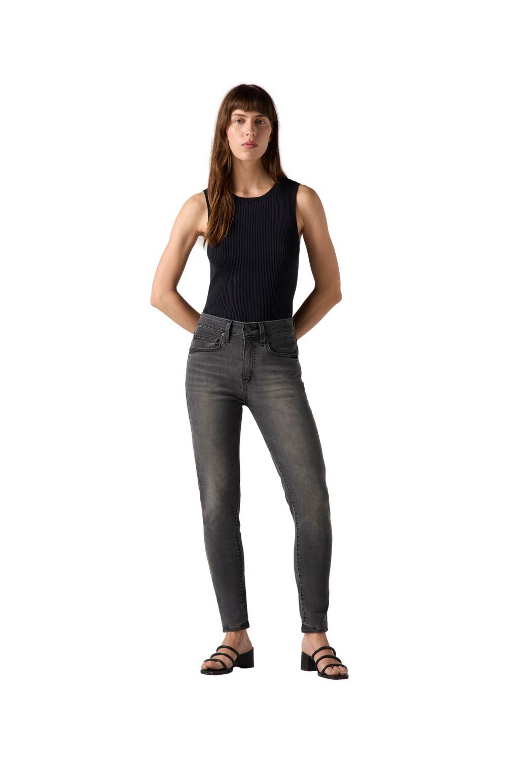 Jeans Mujer 721 High Rise Skinny Gris Levis 18882-0780-3