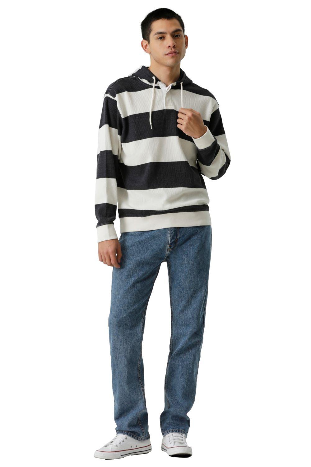 Polerón Hombre Thermal Rugby Negro Levis 001ML-0000-3