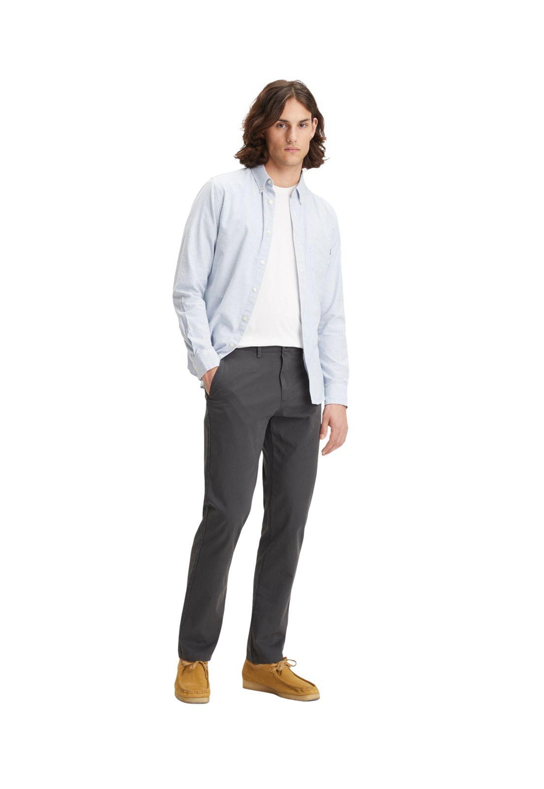 Pantalón Hombre Chino Smart 360 Flex Slim Fit Gris 75807-0020-4