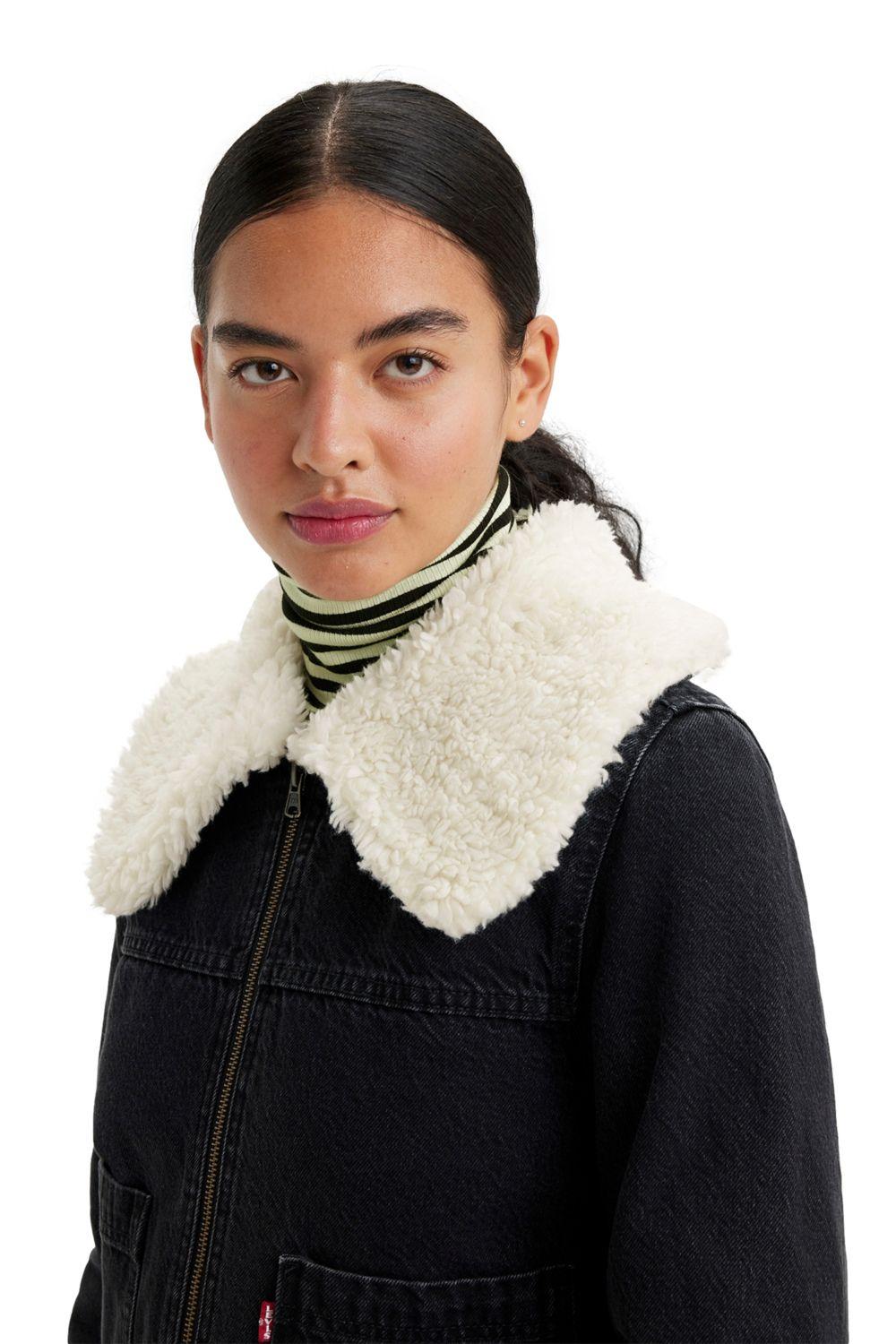Chaqueta Mujer Sherpa Negra Levis A3487-0003-3