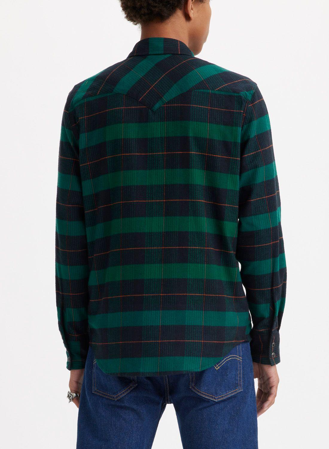 Camisa Hombre Classic Western Verde Levis 85745-0077-1