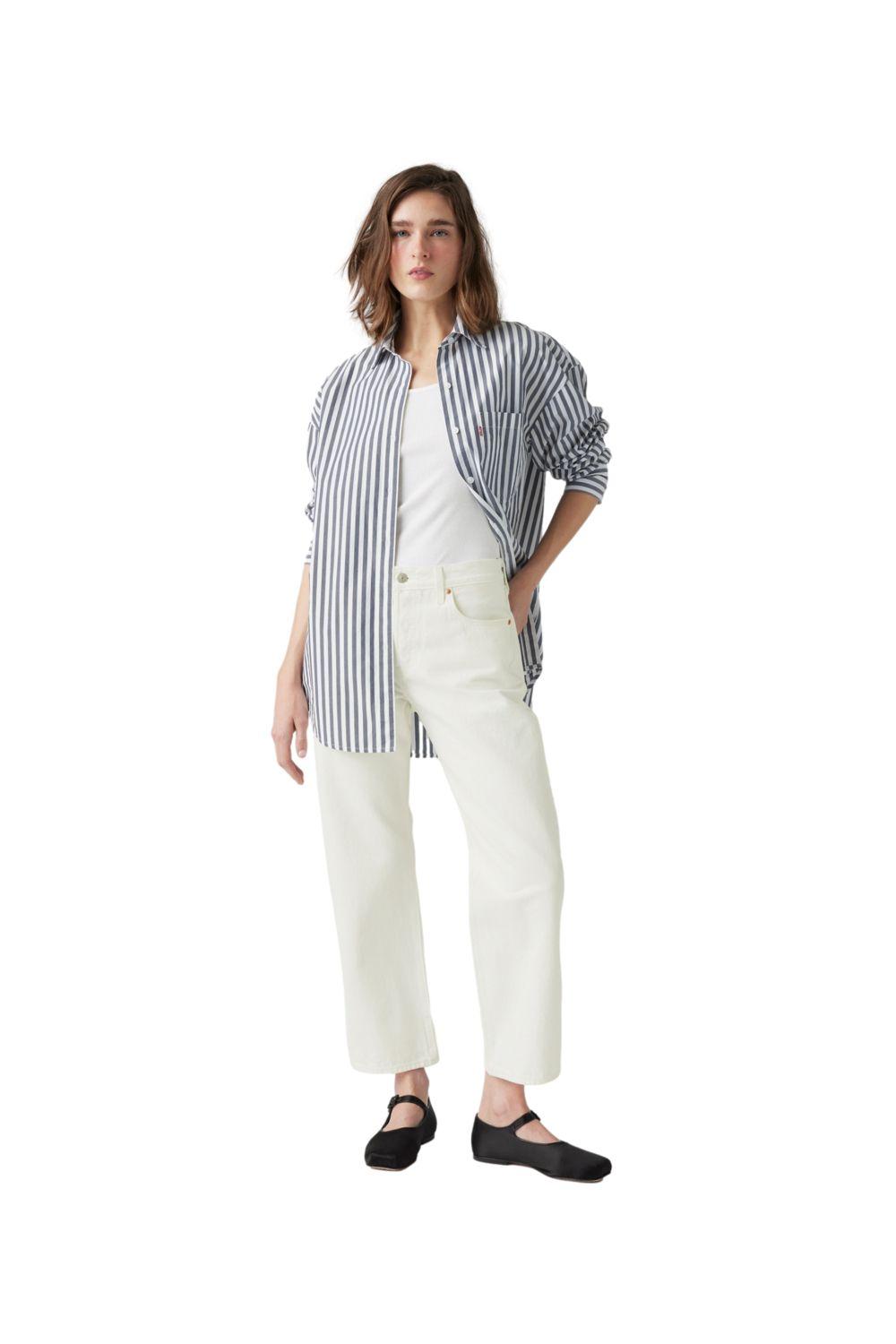Jeans Mujer 501 '90s Ankle Blanco Levis A9150-0004-3