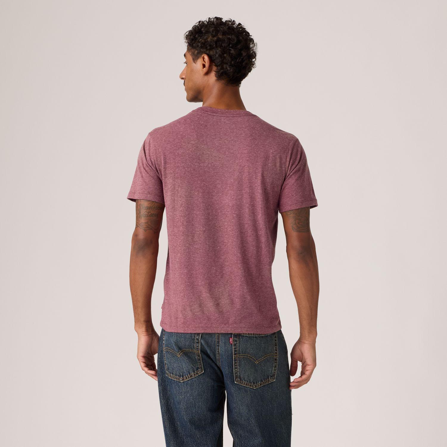 Polera Hombre Graphic Crewneck Tee Burdeo Levis 22491-2161-1