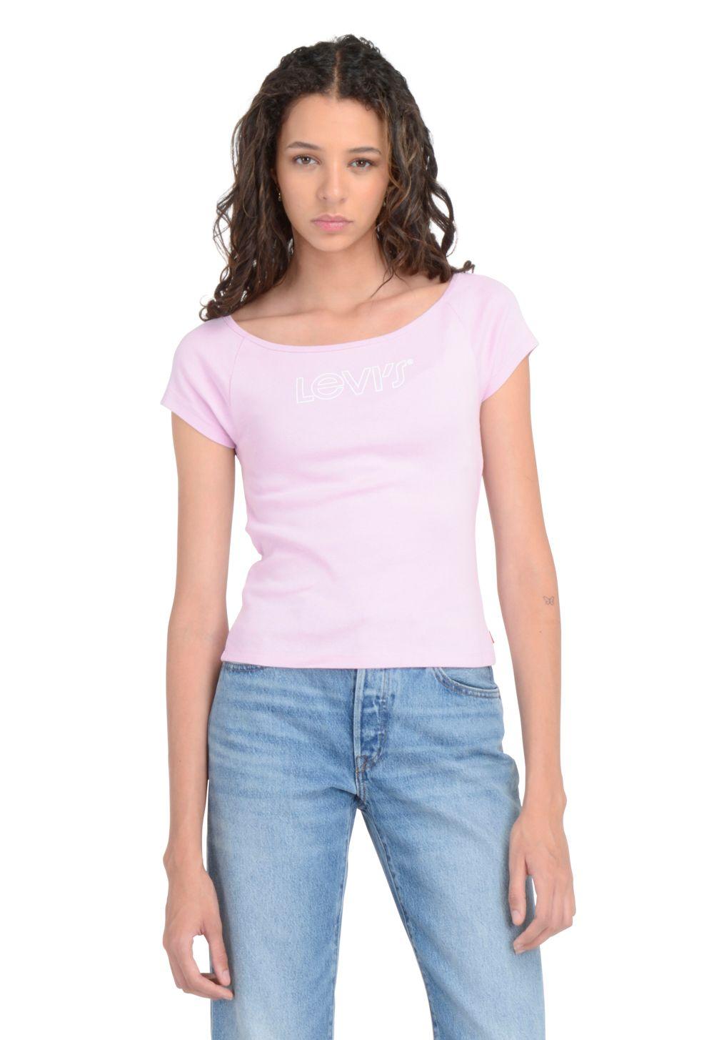 Polera Mujer Babe Rosado Levis A6065-0007-0