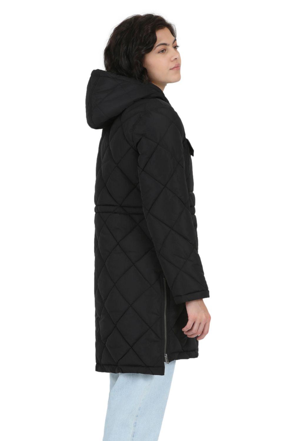 Chaqueta Mujer Parka Negra Chiporro Levis 59544-0170-1