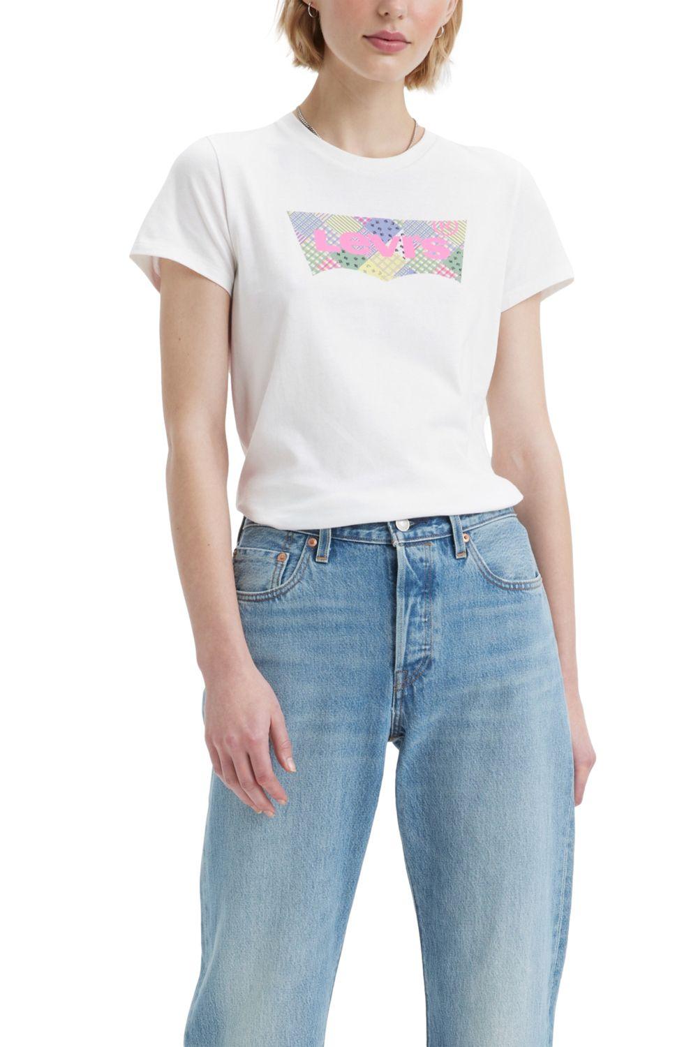 Polera Mujer Manga corta Perfect Batwing Blanco Levis 17369-2177-1