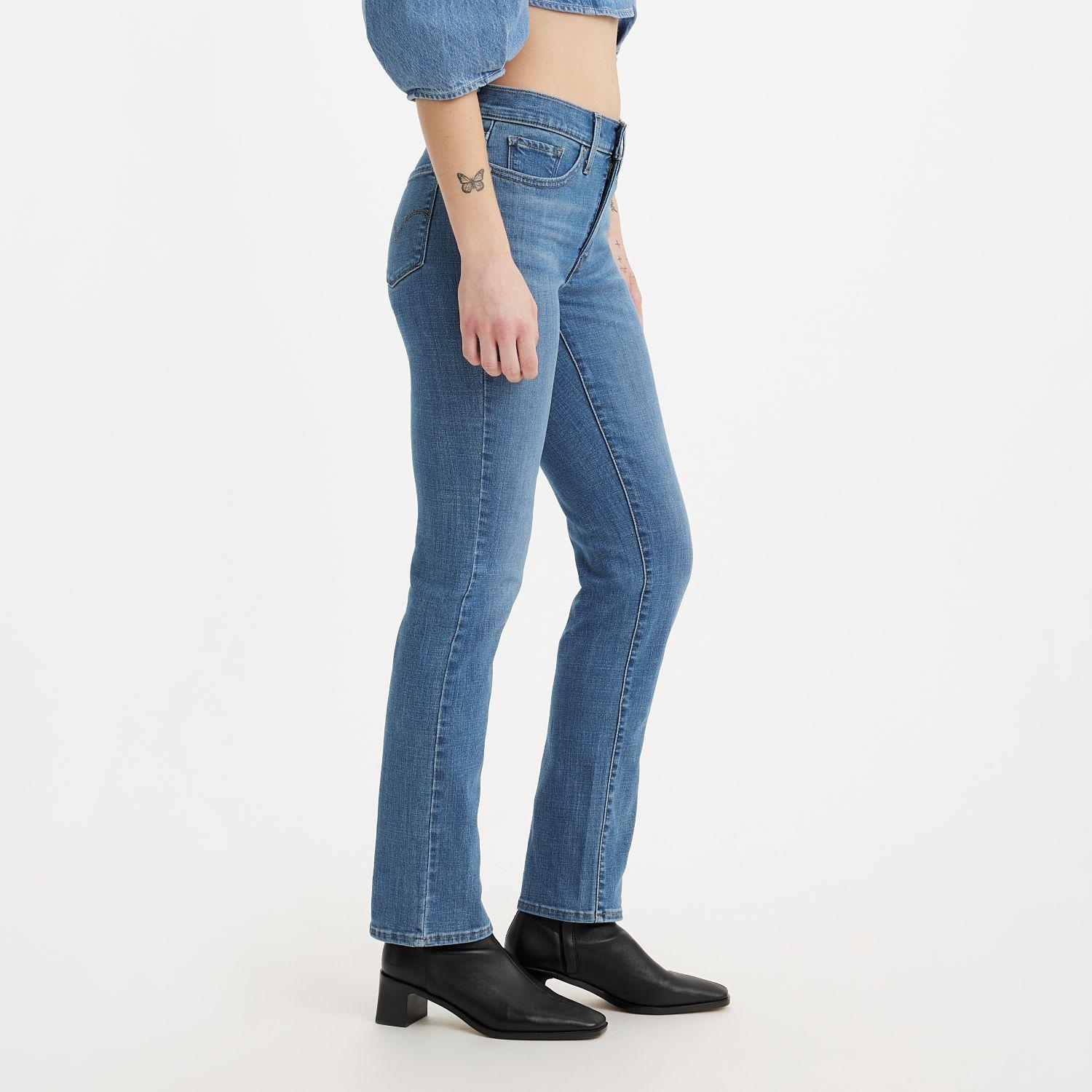Jeans Mujer 314 Shaping Straight Azul Levis 19631-0156-2