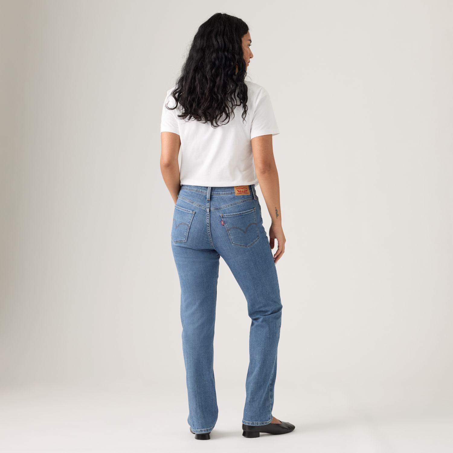 Jeans Mujer 314 Shaping Straight Azul Levis 19631-0156-4
