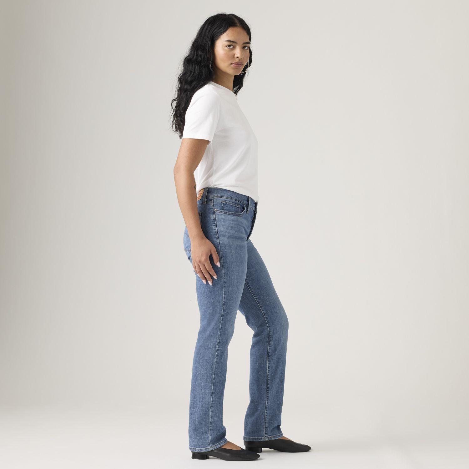 Jeans Mujer 314 Shaping Straight Azul Levis 19631-0156-5