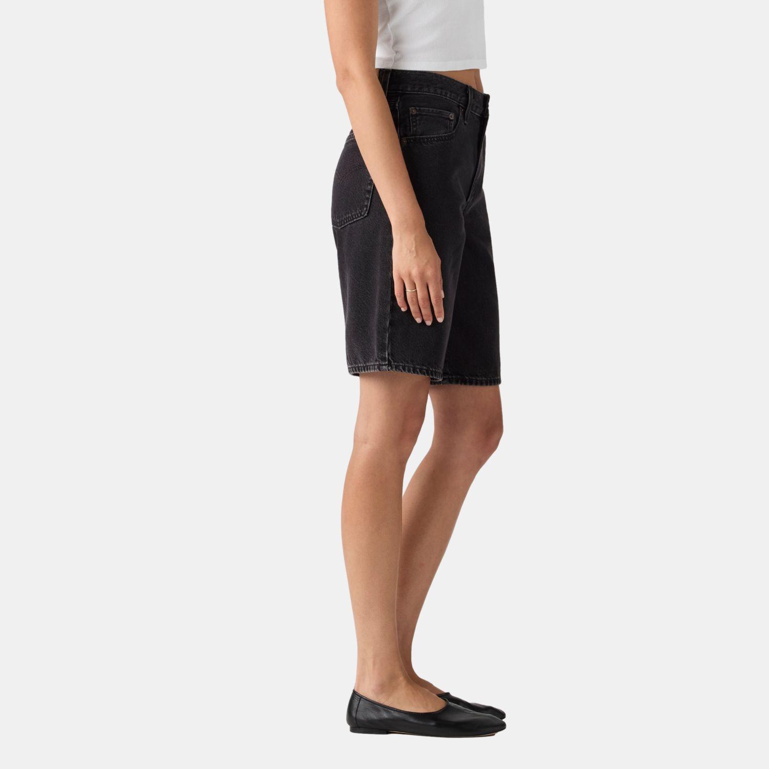 Short Mujer Baggy Dad Jort Negro Levis 000MJ-0009-1