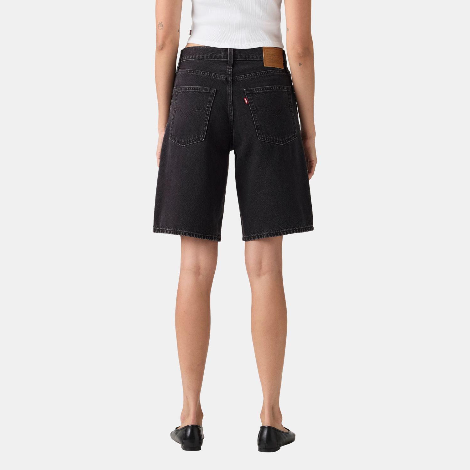 Short Mujer Baggy Dad Jort Negro Levis 000MJ-0009-2