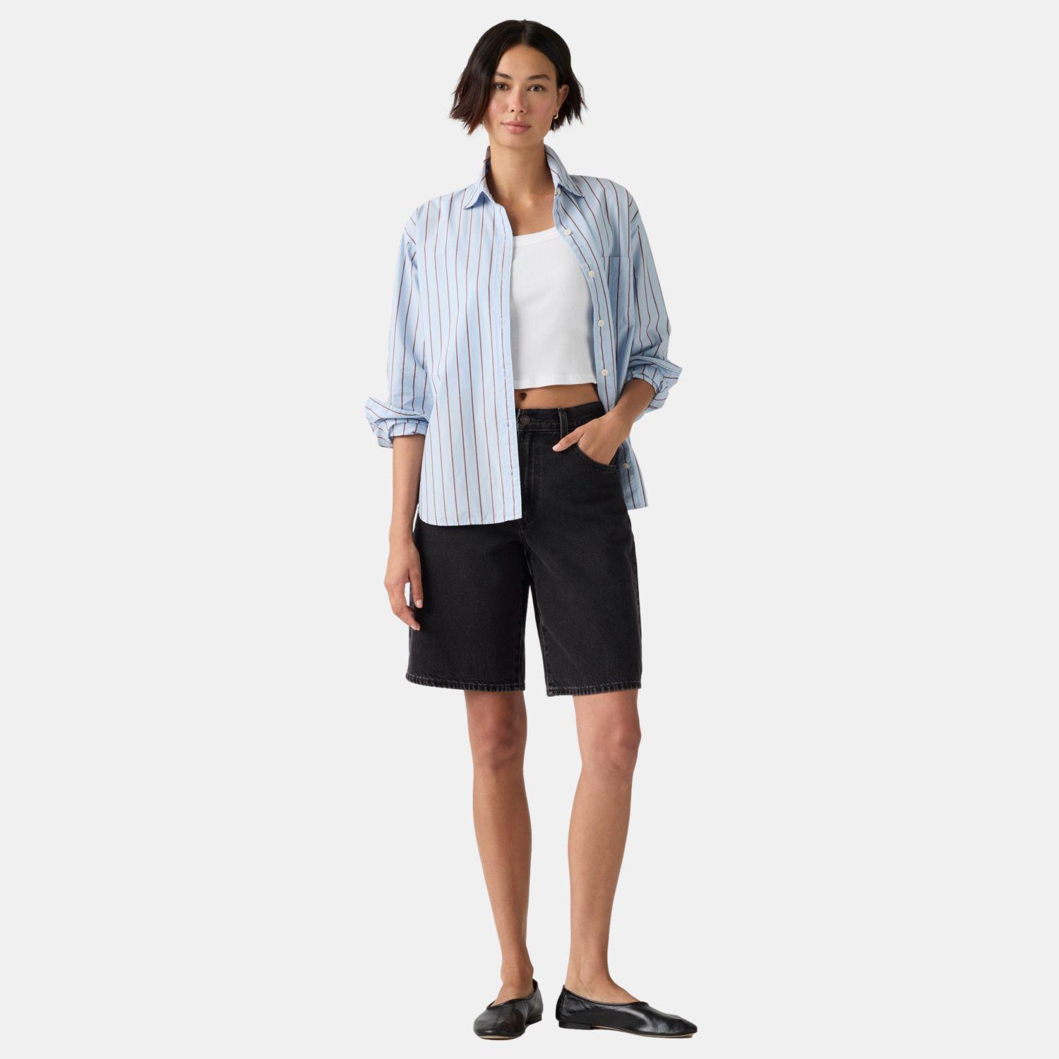 Short Mujer Baggy Dad Jort Negro Levis 000MJ-0009-3