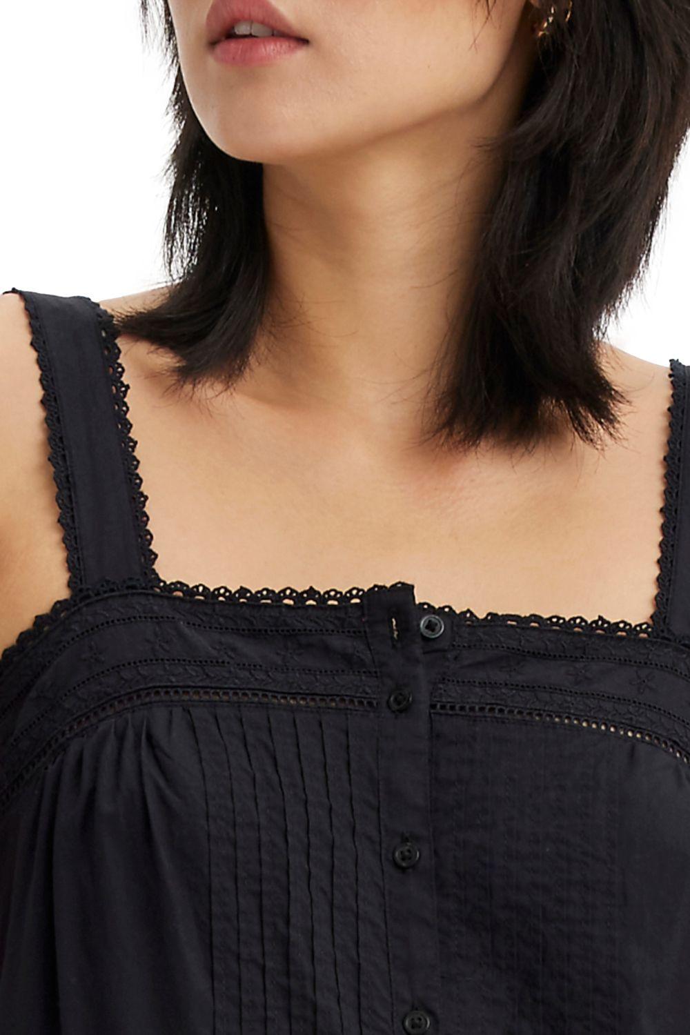 Vestido Mujer Mide Dress Negro Levis A8649-0003-2