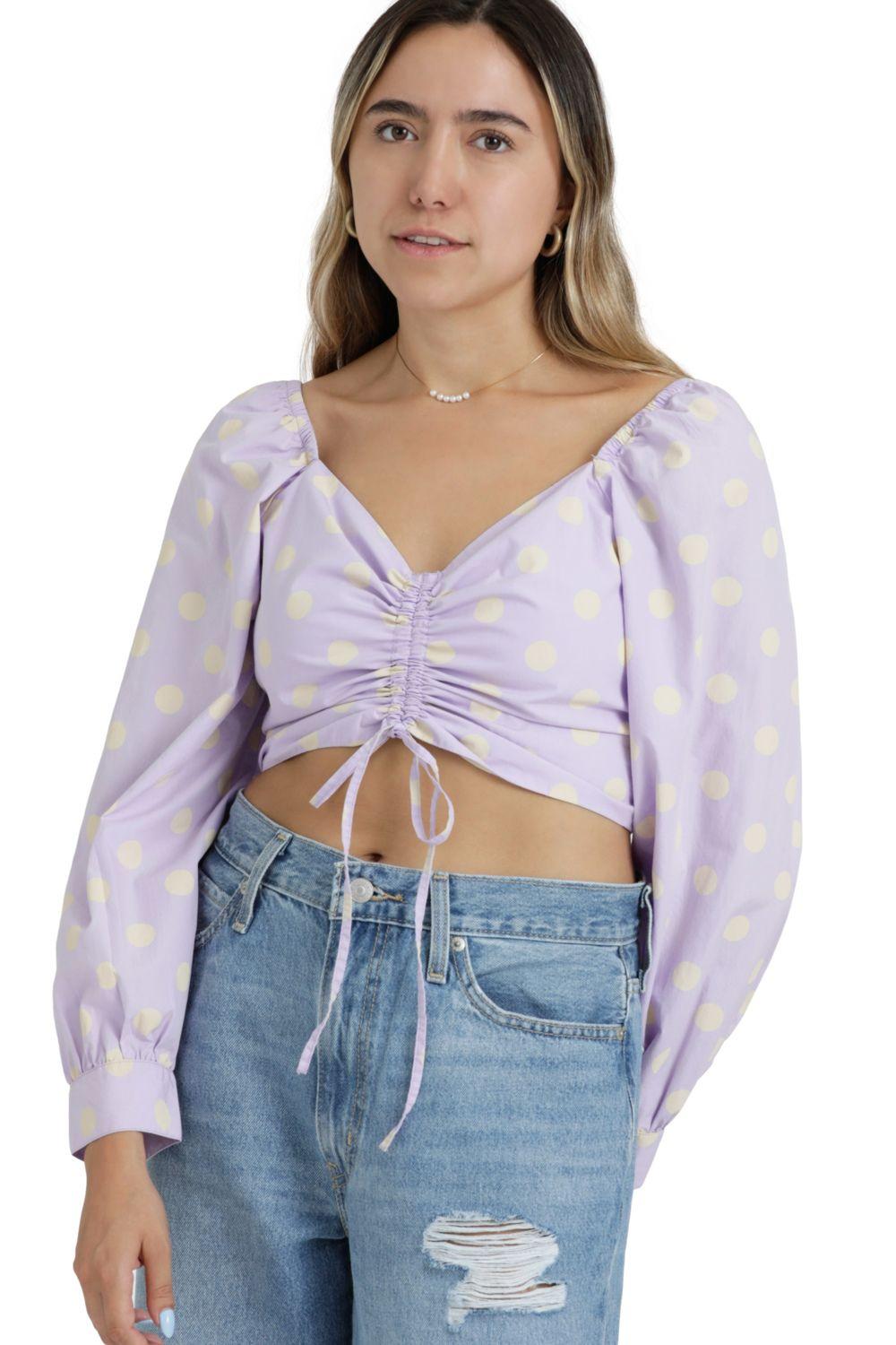 Blusa Mujer Diana Morado Levis A6859-0003-3