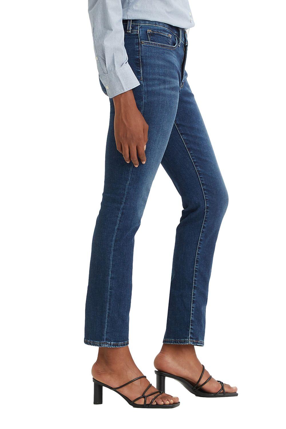 Jeans Mujer 314 Shaping Straight Azul Levis 19631-0161-1