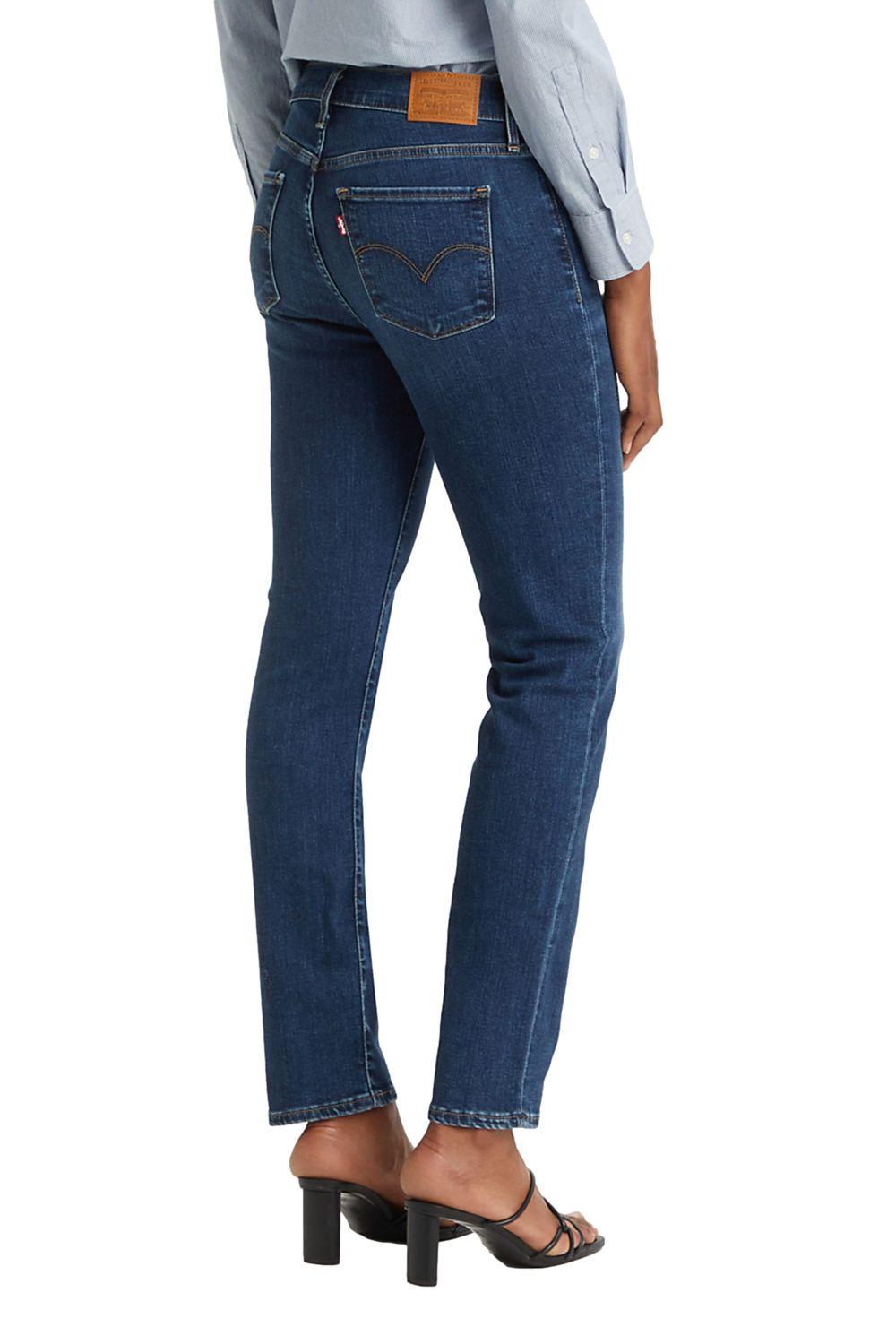 Jeans Mujer 314 Shaping Straight Azul Levis 19631-0161-2