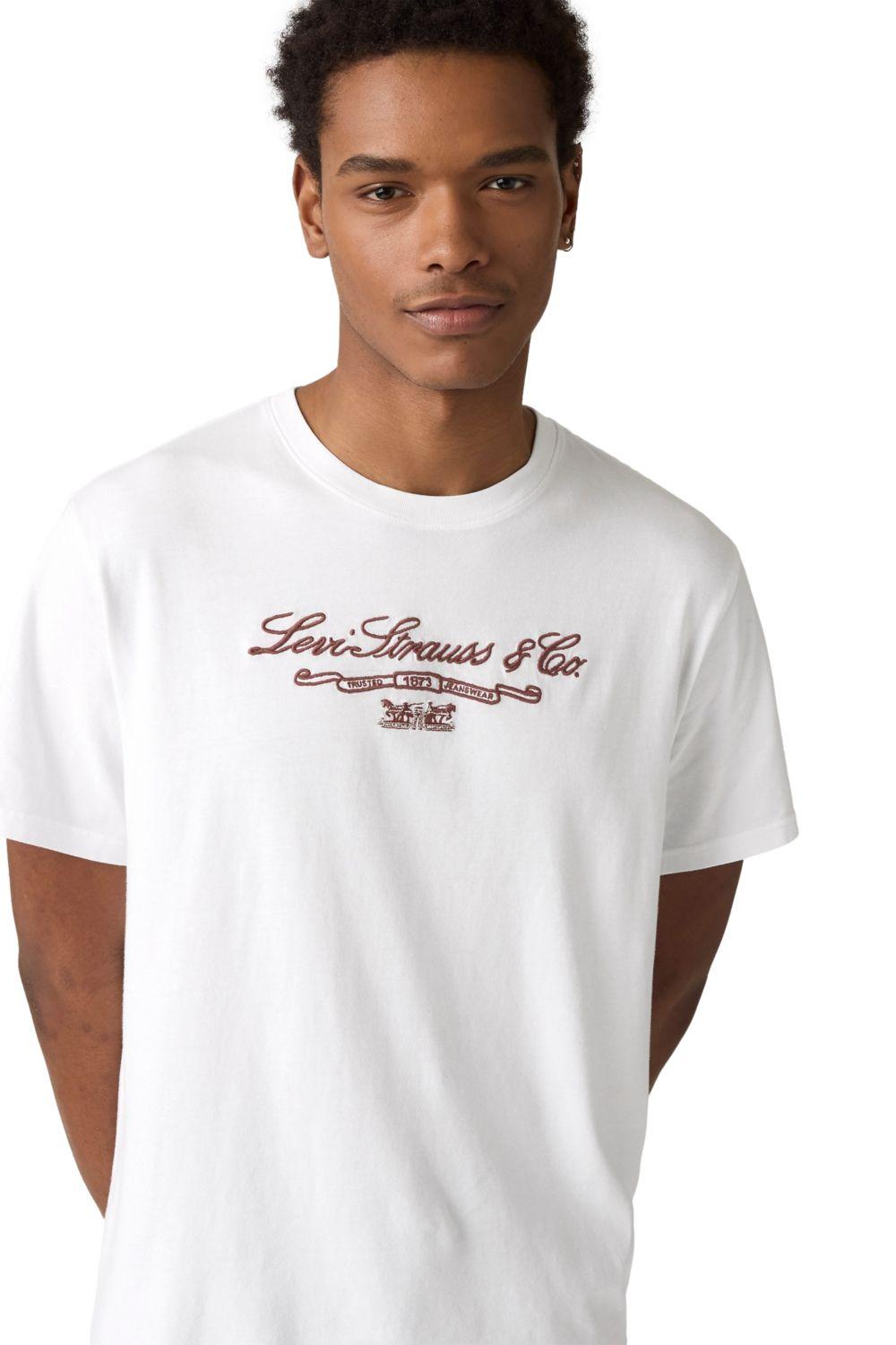 Polera Hombre Relaxed Fit Tee Blanco Levis 16143-2177-2