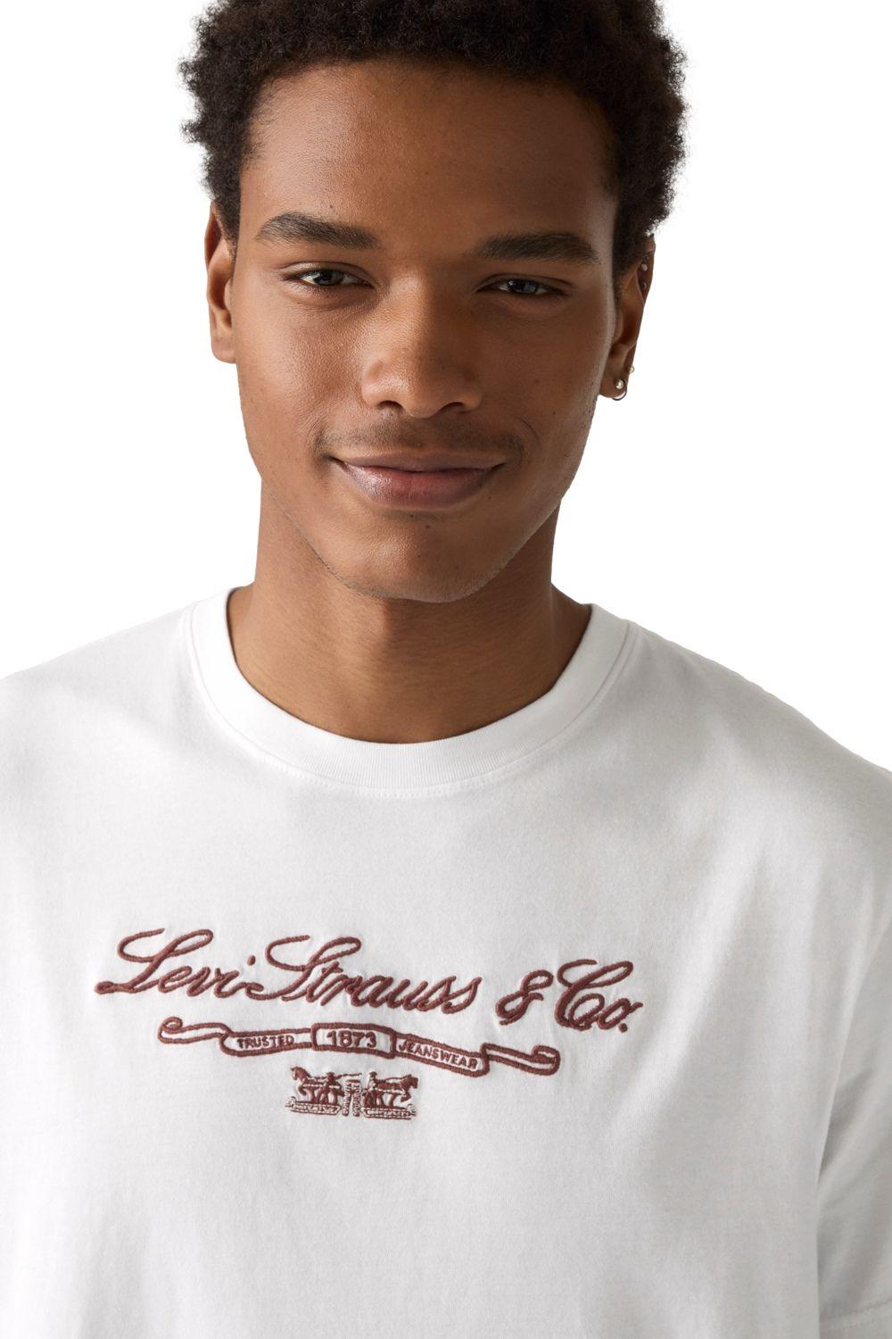 Polera Hombre Relaxed Fit Tee Blanco Levis 16143-2177-3