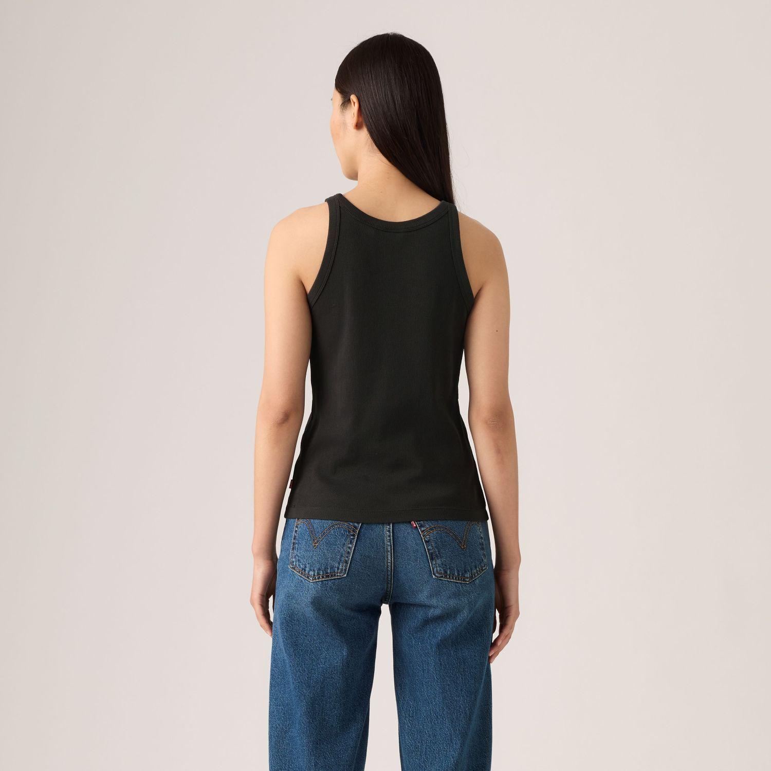 Polera Mujer Essential Racer Tank Negro Levis A3381-0001-1