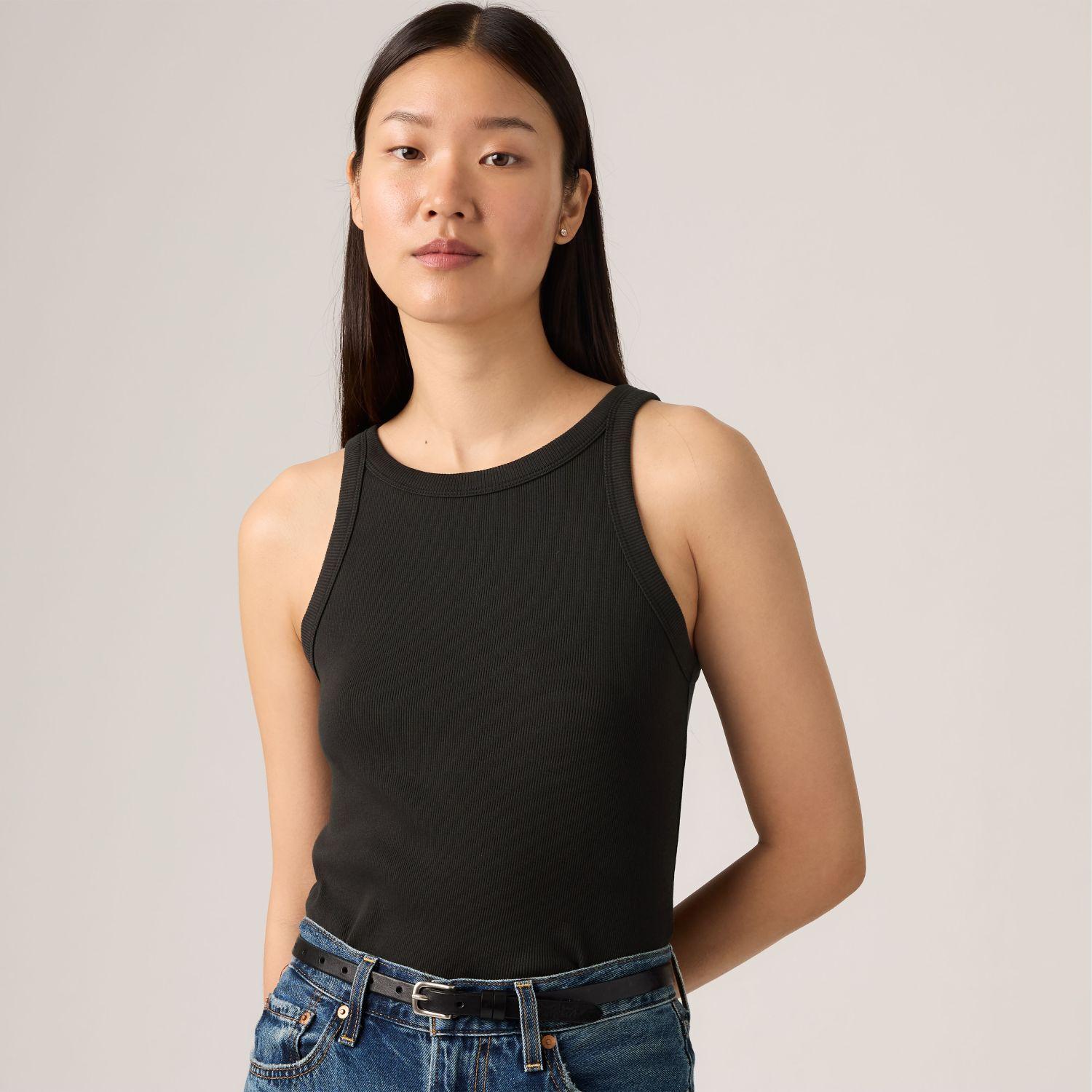 Polera Mujer Essential Racer Tank Negro Levis A3381-0001-2