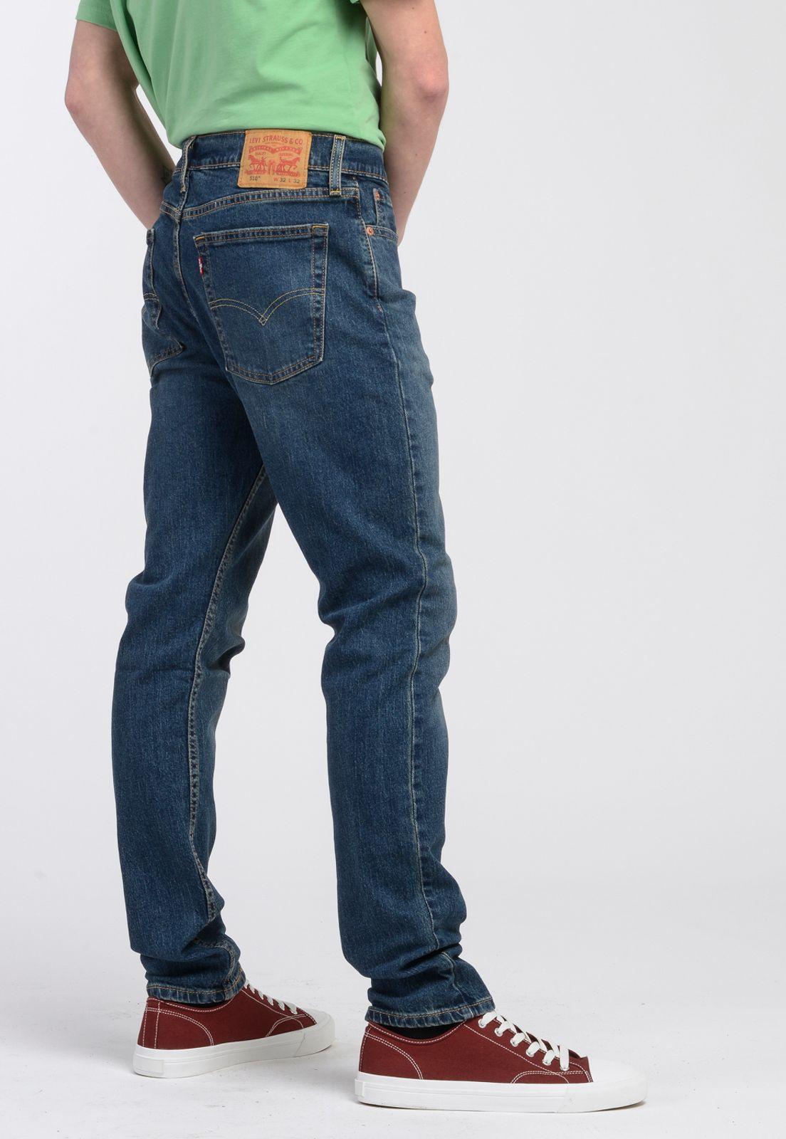 Jeans Hombre 510 Skinny Azul Oscuro Levis 05510-1210-1