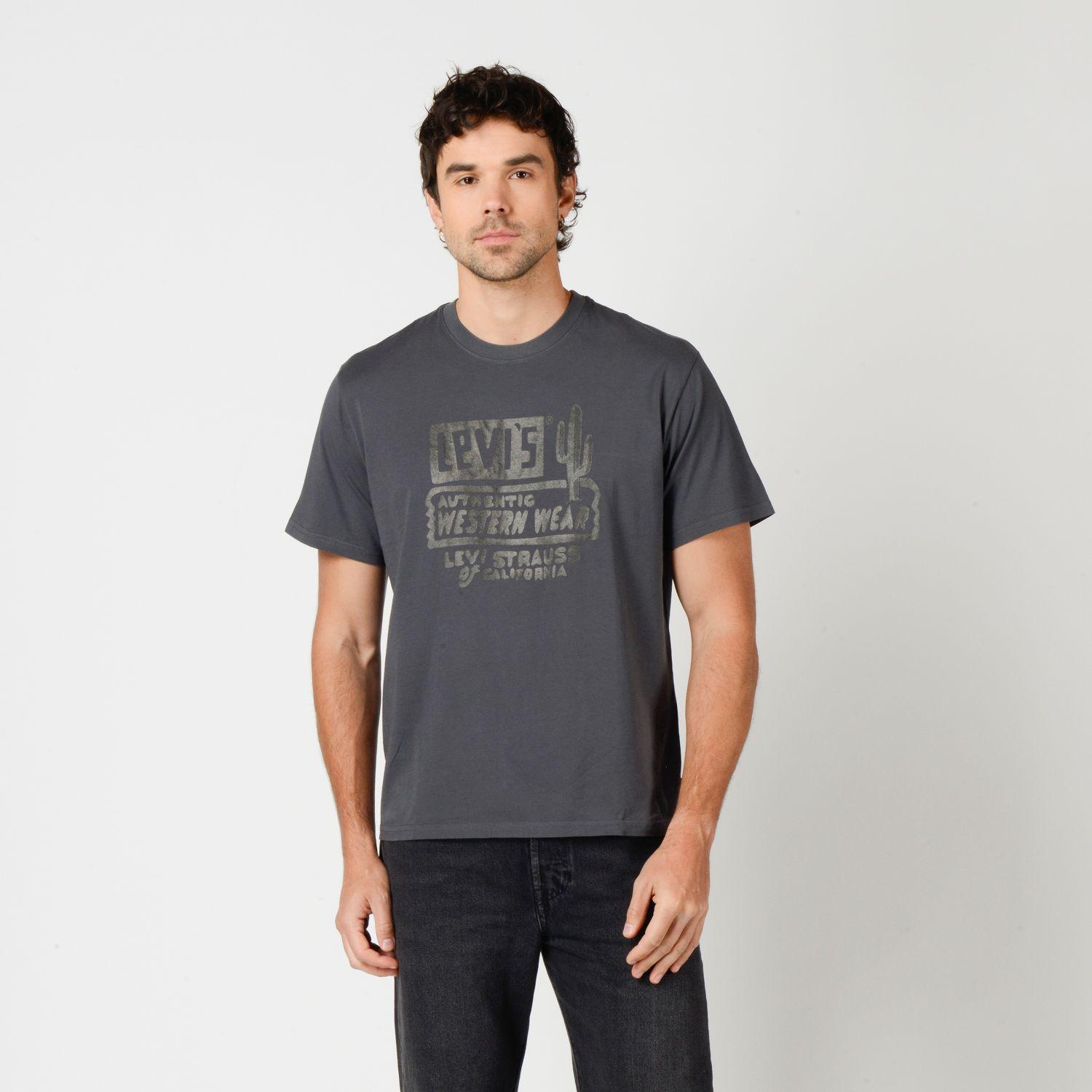 Polera Hombre Ss Relaxed Fit Tee Gris Levis 16143-2692-0
