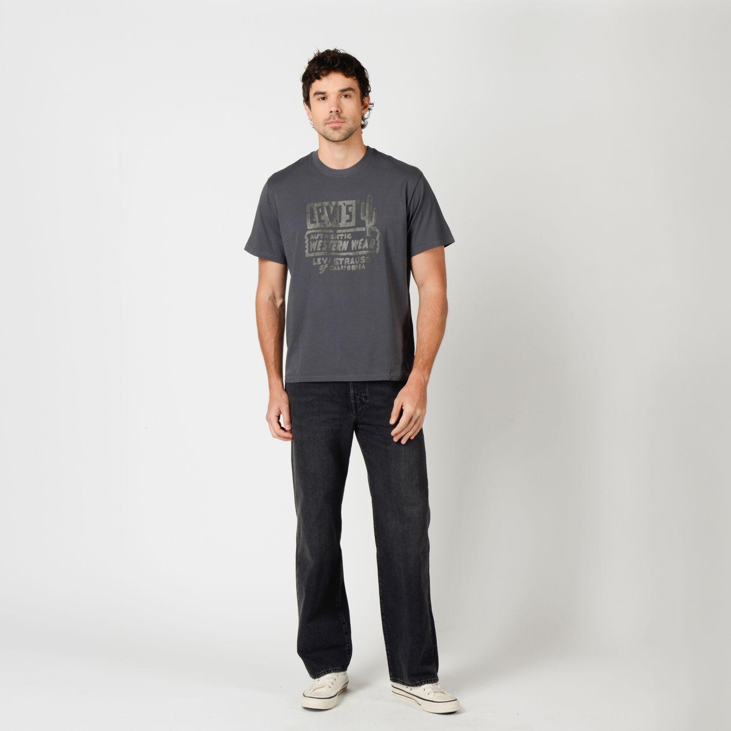 Polera Hombre Ss Relaxed Fit Tee Gris Levis 16143-2692-3