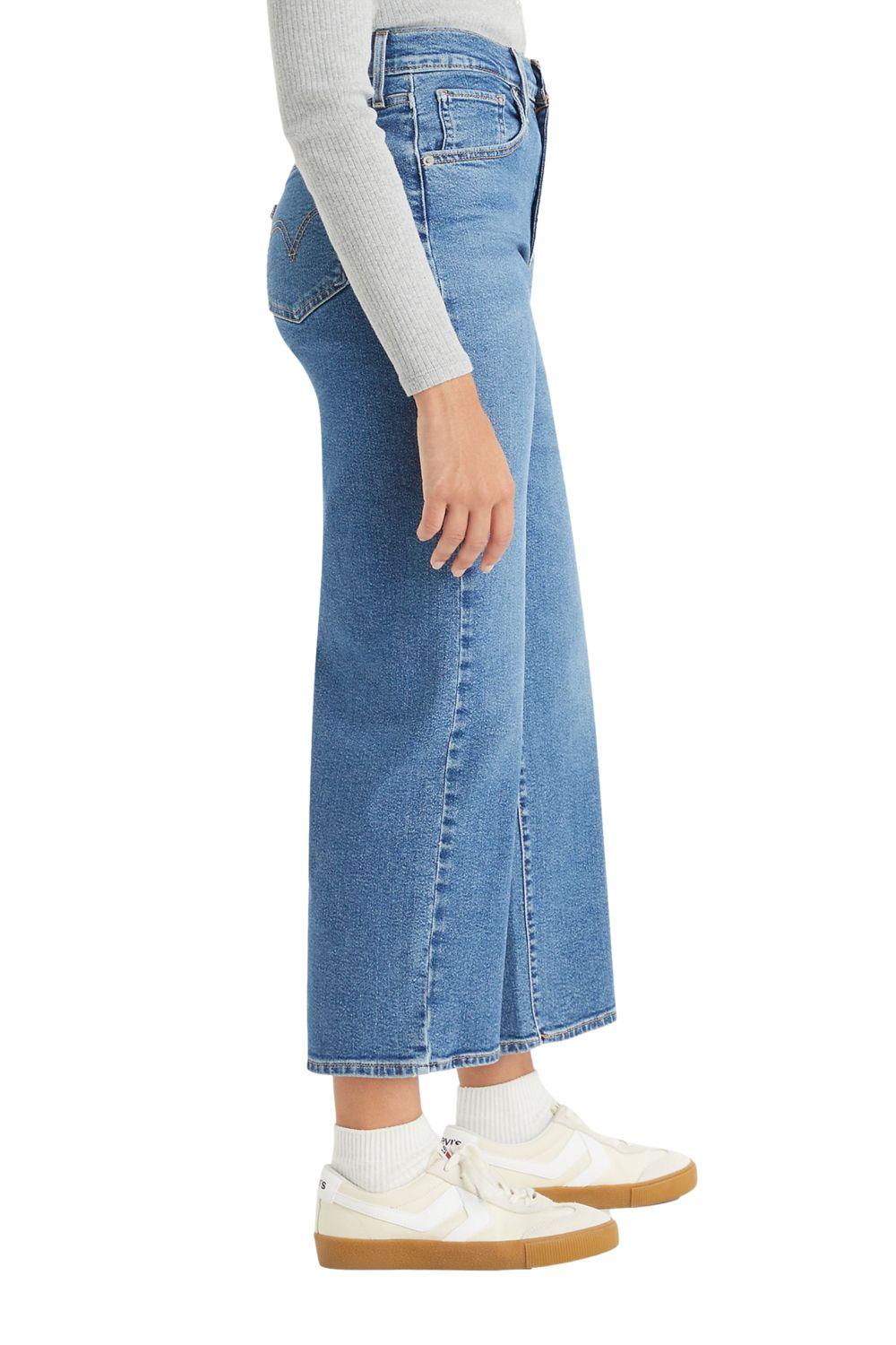 Jeans Mujer High Rise Wide Leg Azul Levis 72970-0018-1