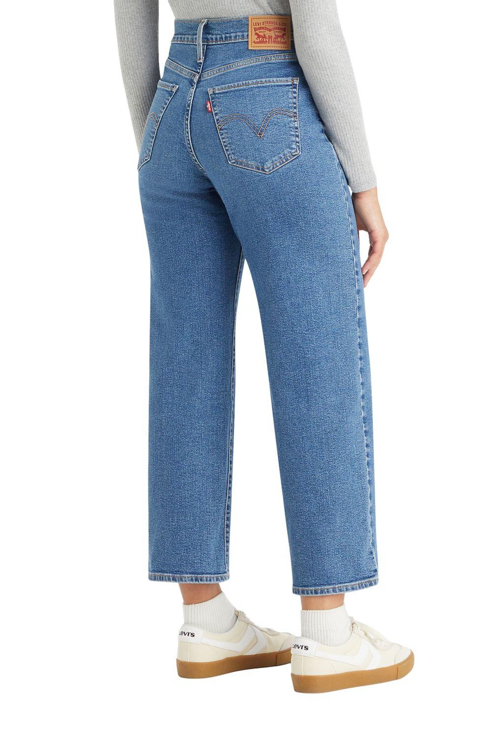 Jeans Mujer High Rise Wide Leg Azul Levis 72970-0018-2