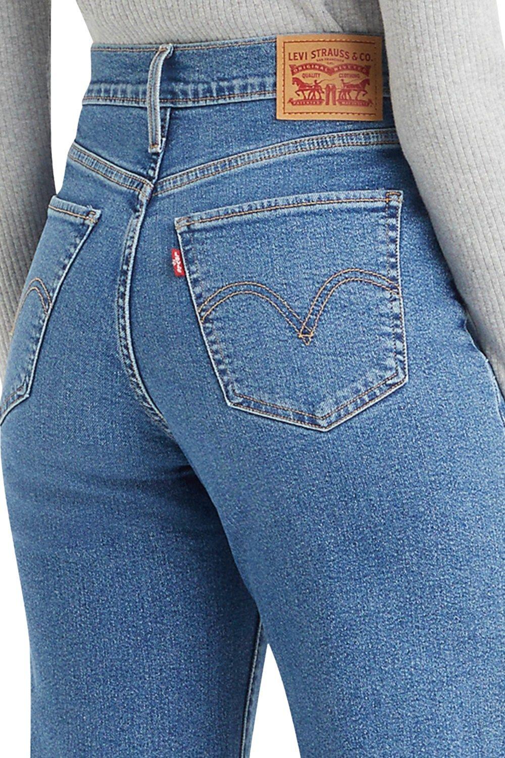 Jeans Mujer High Rise Wide Leg Azul Levis 72970-0018-3