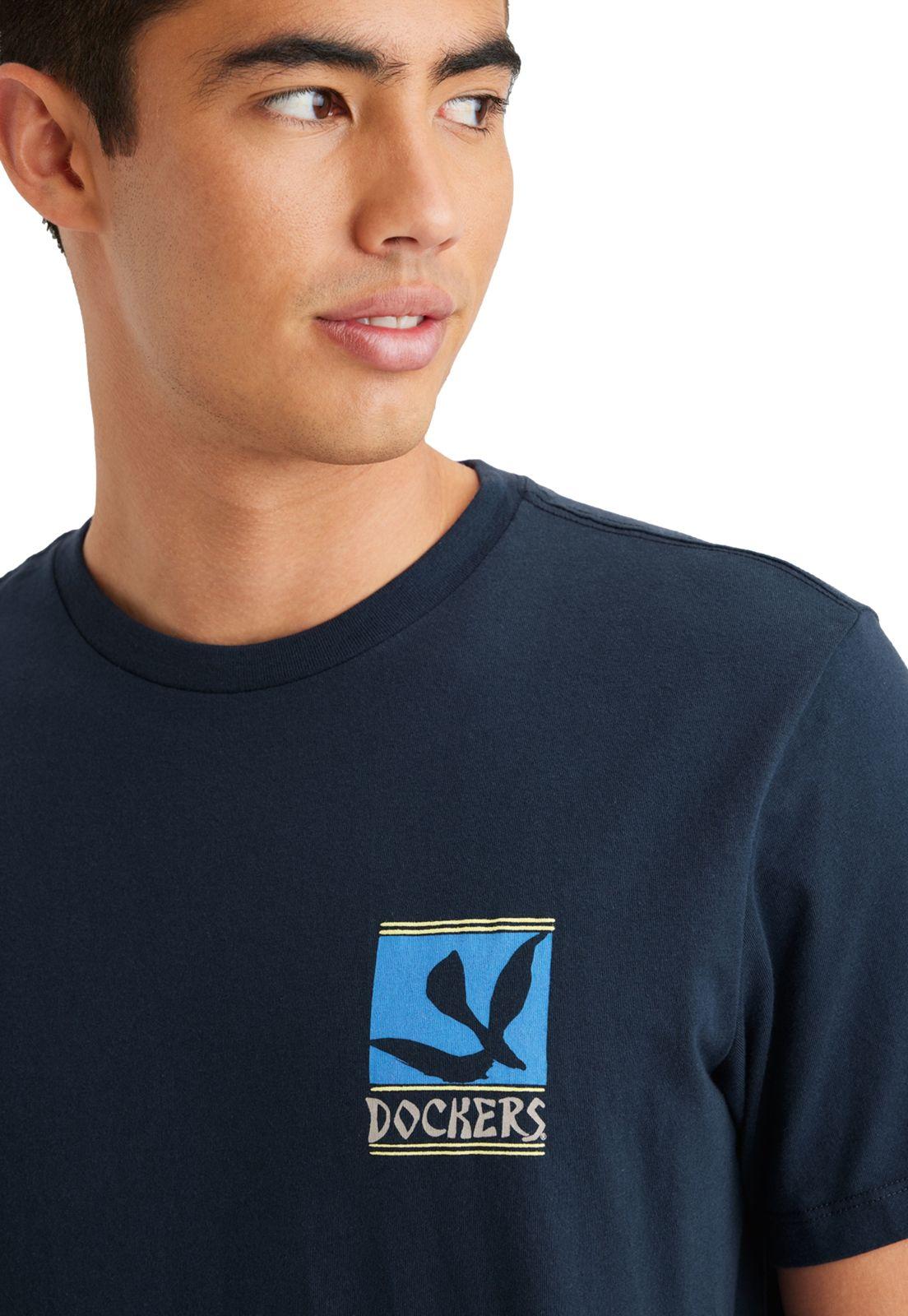 Polera Hombre Graphic Tee Slim Fit Azul A1103-0232-1