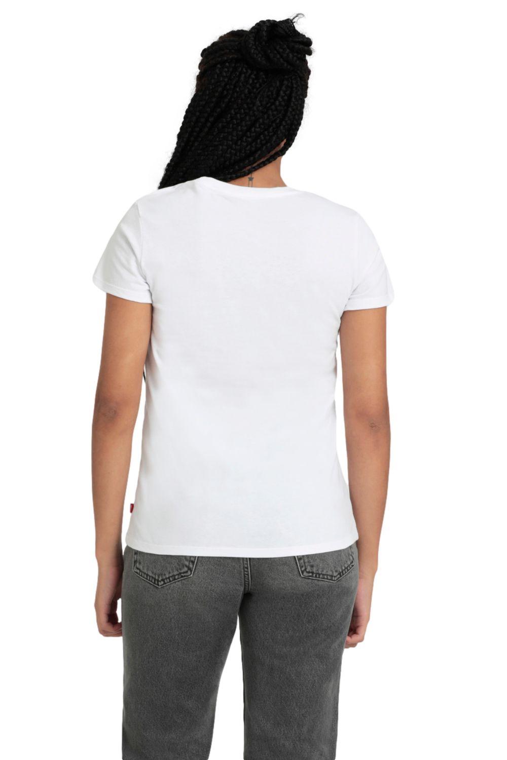 Polera Mujer Perfect Logo Sportswear Blanco Levis 17369-2161-2