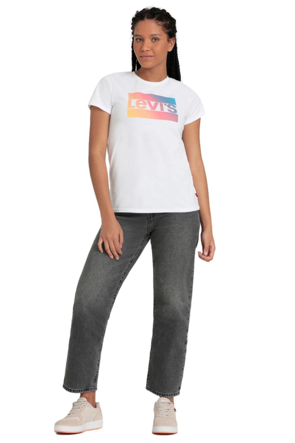 Polera Mujer Perfect Logo Sportswear Blanco Levis 17369-2161-3