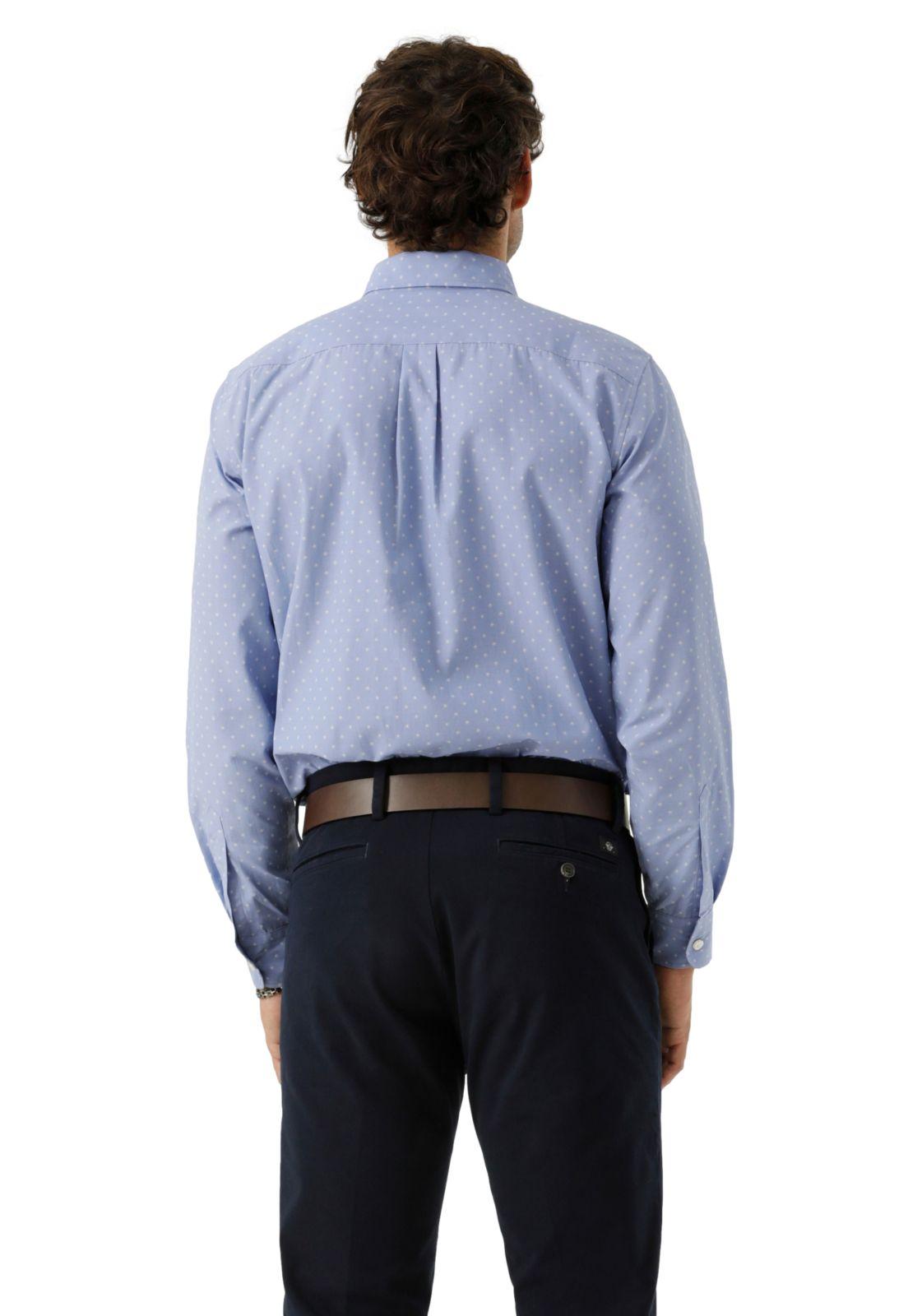 Camisa Hombre Woven Refine Classic Fit Azul 52798-1231-2