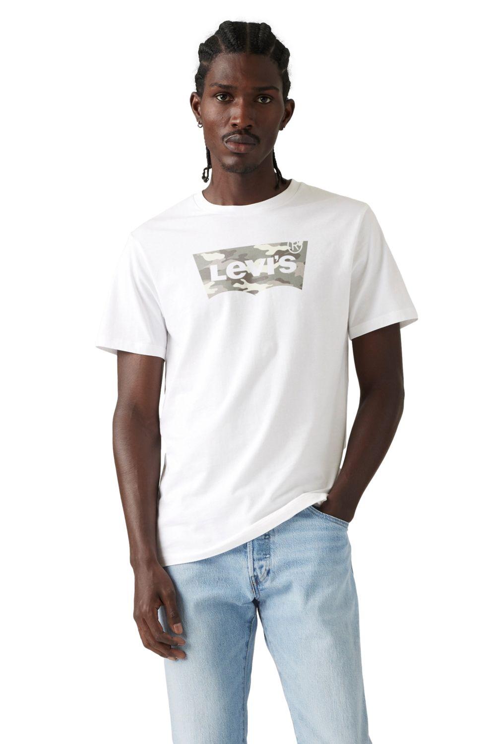 Polera Hombre Graphic Crewneck Tee Blanco Levis 22491-1953-0