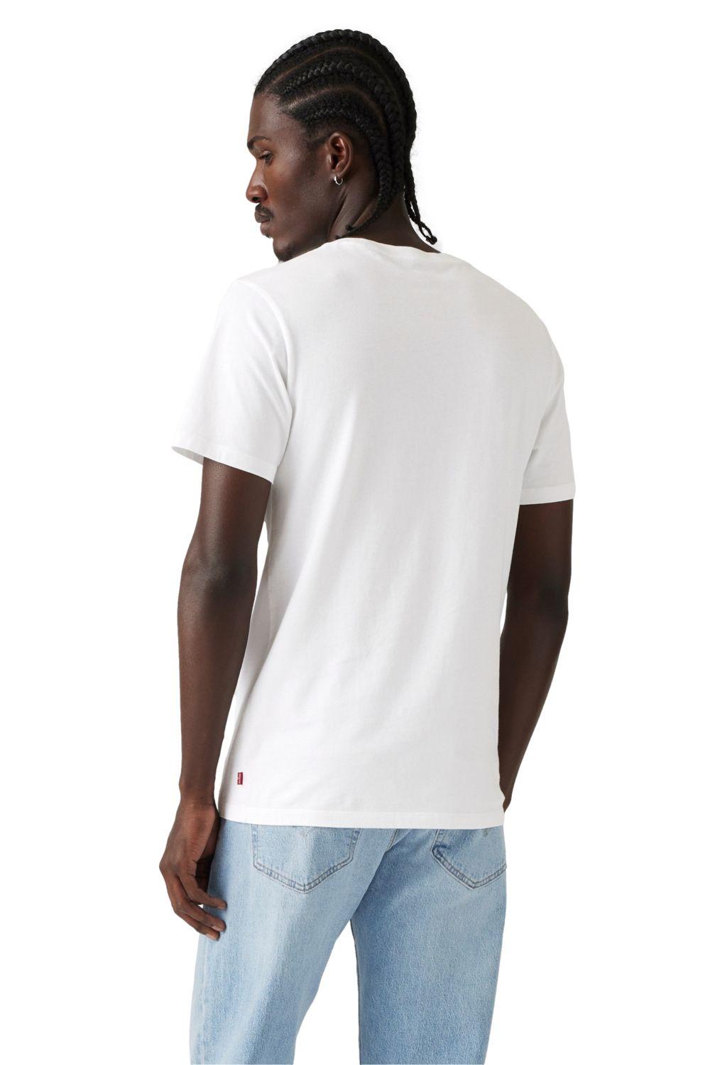 Polera Hombre Graphic Crewneck Tee Blanco Levis 22491-1953-1