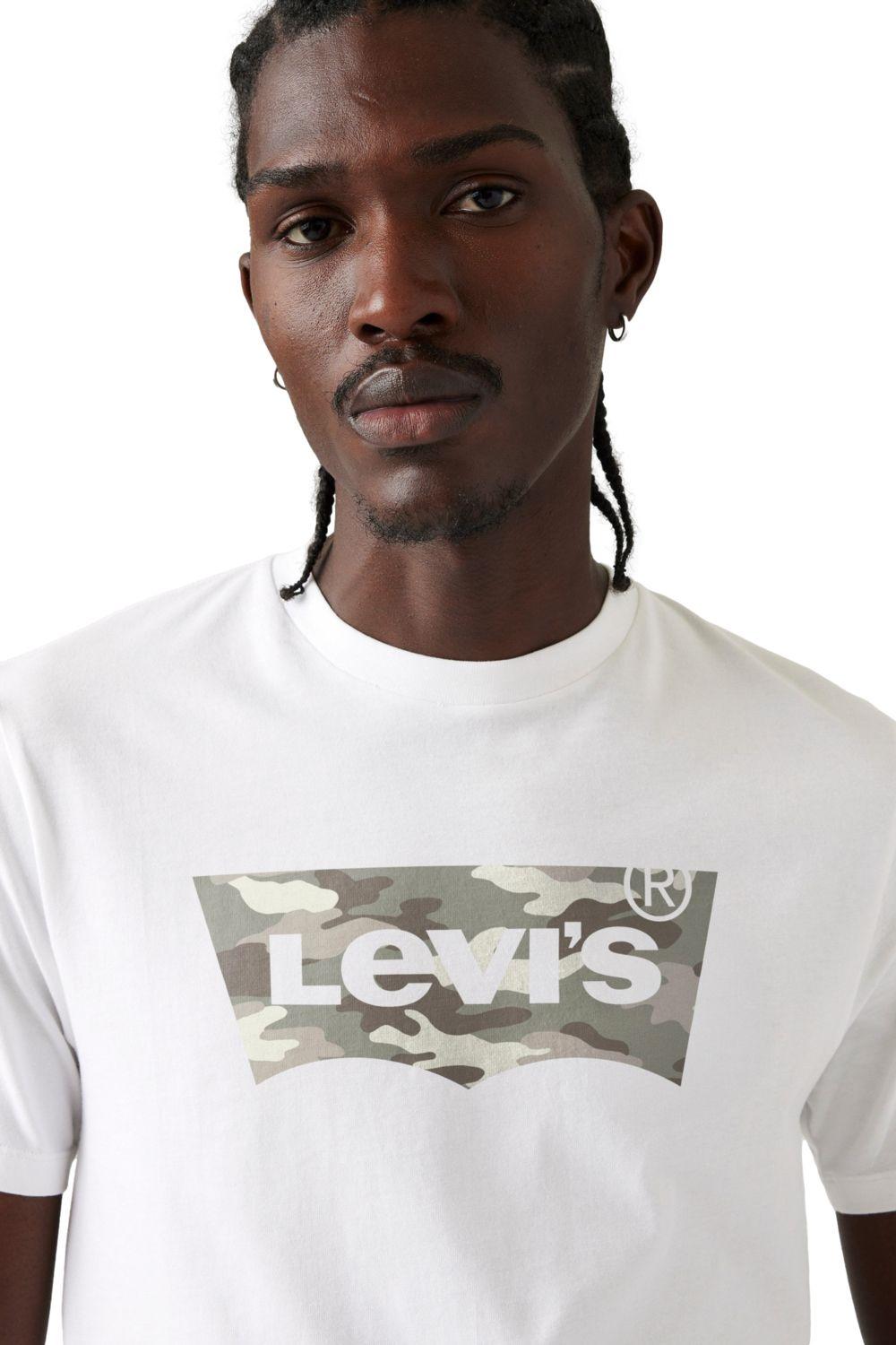 Polera Hombre Graphic Crewneck Tee Blanco Levis 22491-1953-3