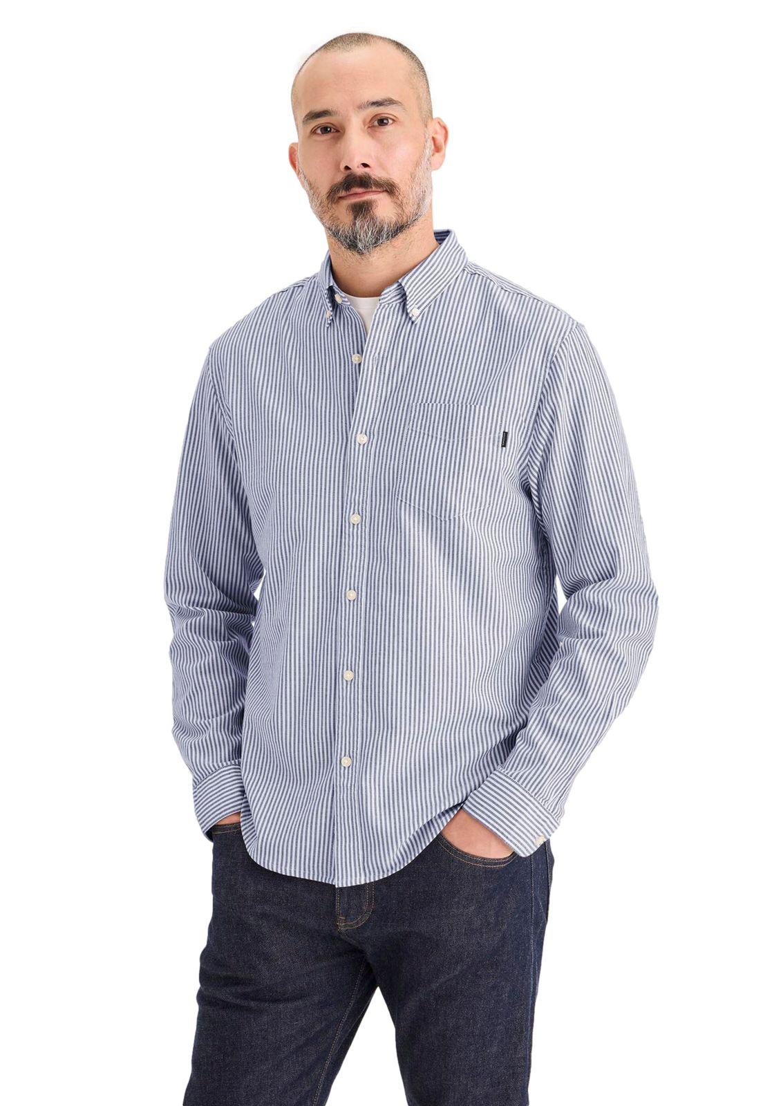 Camisa Hombre Oxford Regular Fit Azul A3139-0065-0