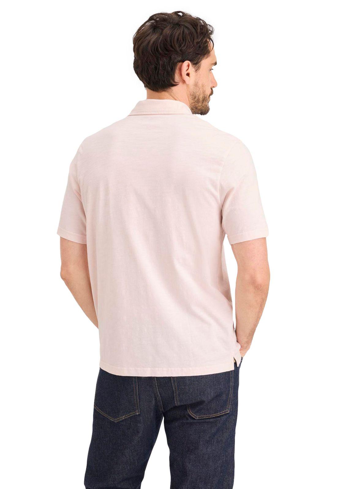 Polera Hombre Polo Slub Regular Fit Rosa A5771-0015-2
