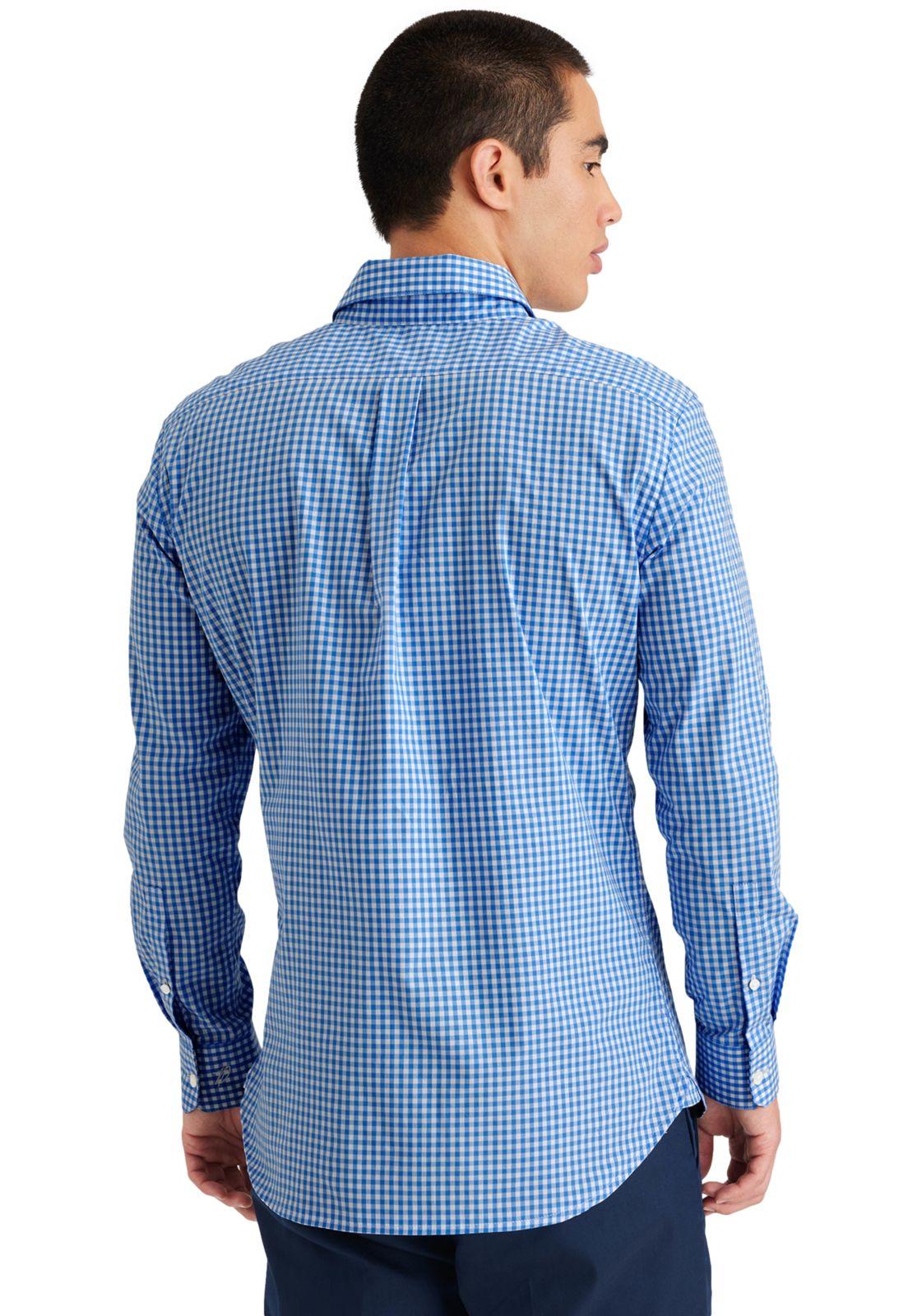 Camisa Hombre Crafted Slim Fit Azul A4285-0014-1
