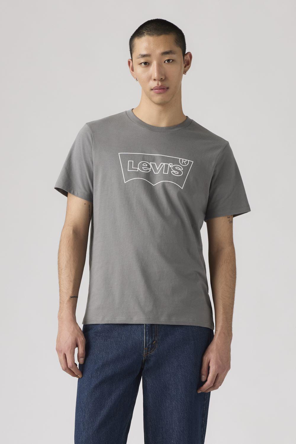 Polera Hombre Graphic Crewneck Tee Gris Levis 22491-2066-0