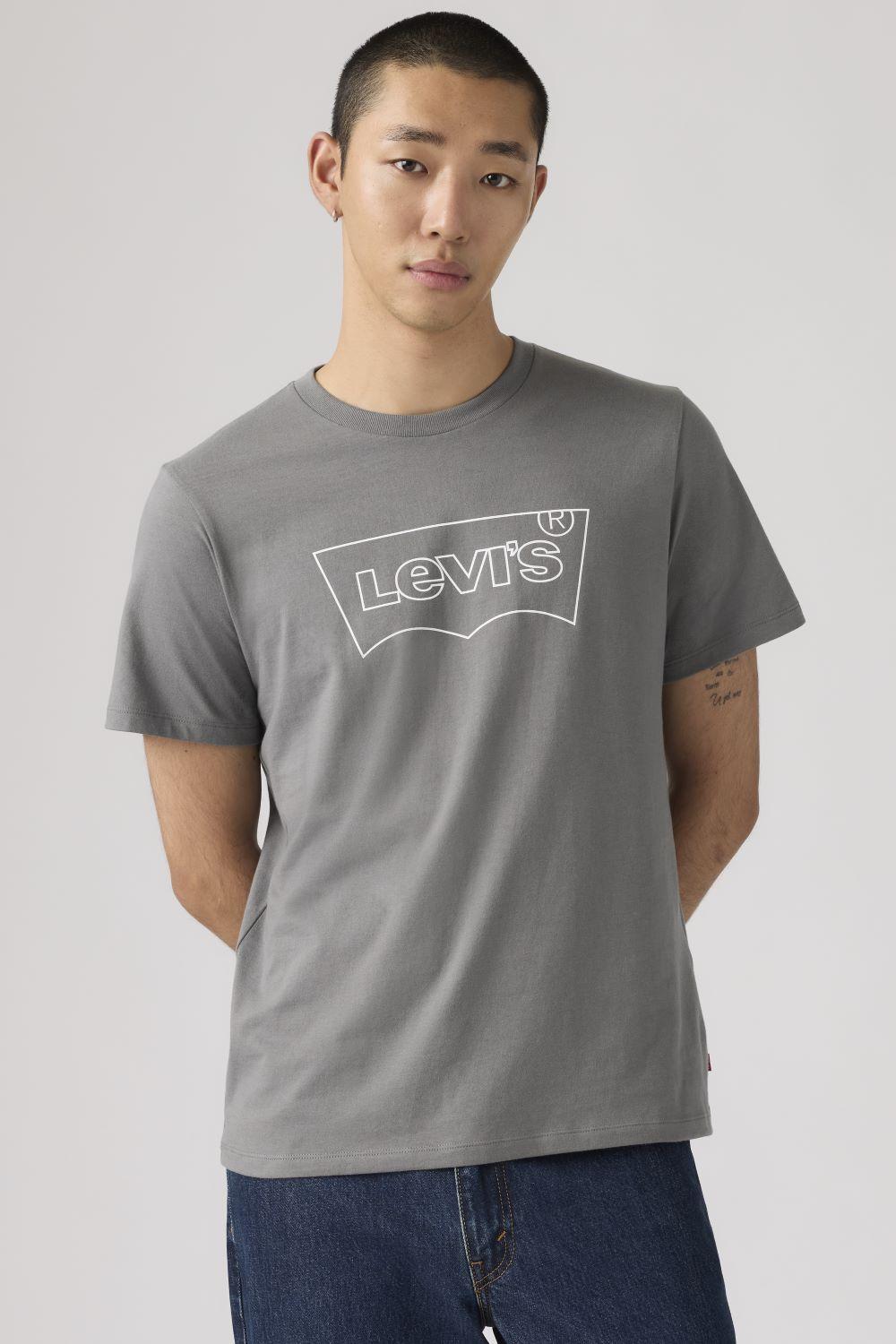 Polera Hombre Graphic Crewneck Tee Gris Levis 22491-2066-2