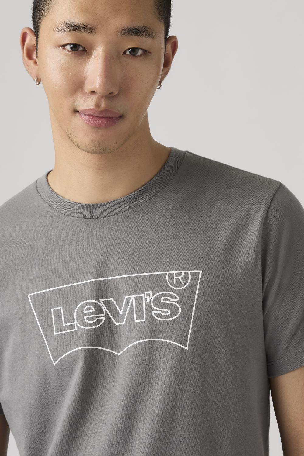 Polera Hombre Graphic Crewneck Tee Gris Levis 22491-2066-3