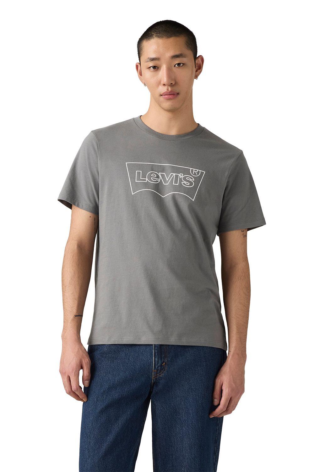 Polera Hombre Graphic Crewneck Tee Gris Levis 22491-2066-0