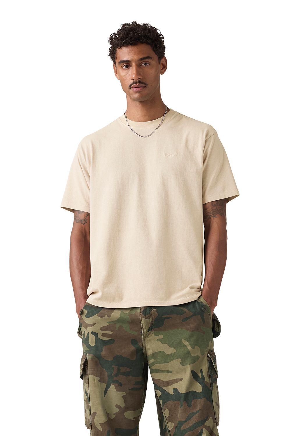 Polera Hombre Red Tab Vintage Tee Beige Levis A0637-0197-0