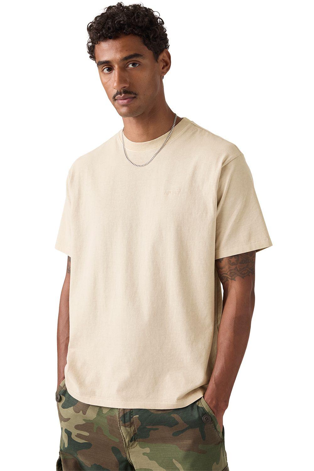 Polera Hombre Red Tab Vintage Tee Beige Levis A0637-0197-2