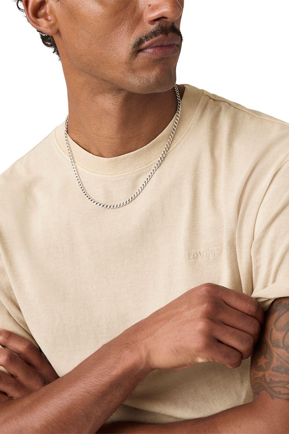 Polera Hombre Red Tab Vintage Tee Beige Levis A0637-0197-3